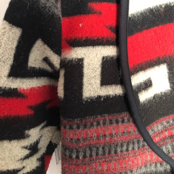 Vintage Wool Tribal Print Jacket - Picture 5 of 7